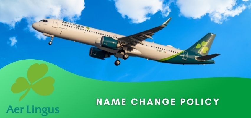 Aer Lingus name Change Policy
