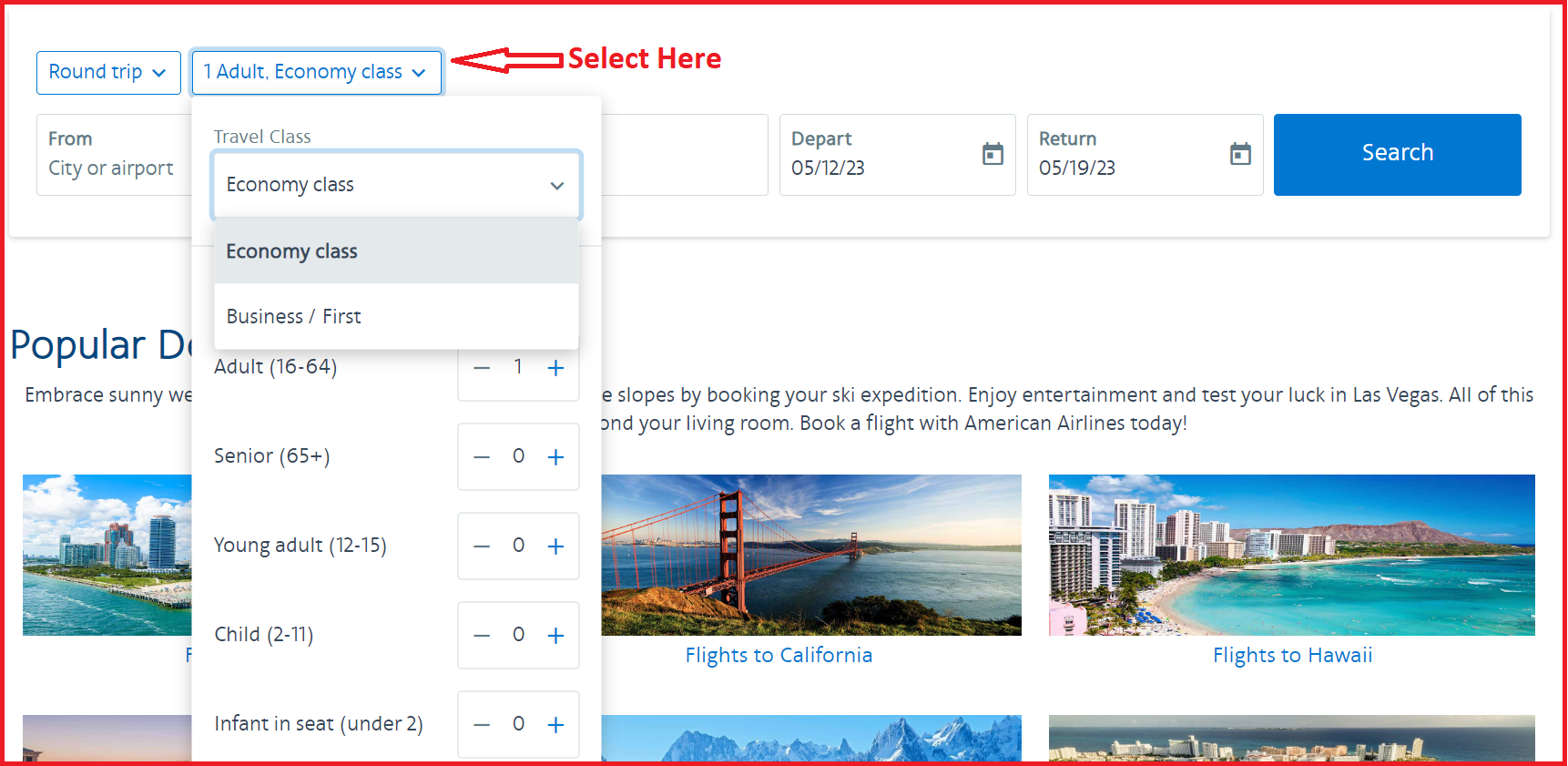 American Airlines Low Fare Calendar 2023 Book Low Fares