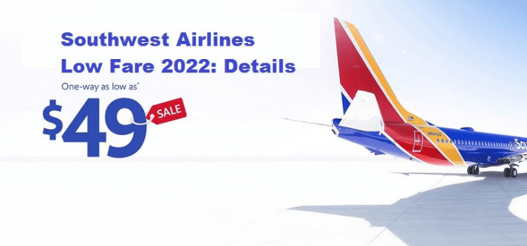 southwest low fare calendar