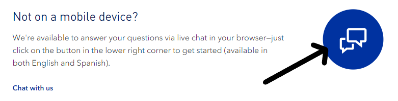jetblue chat options