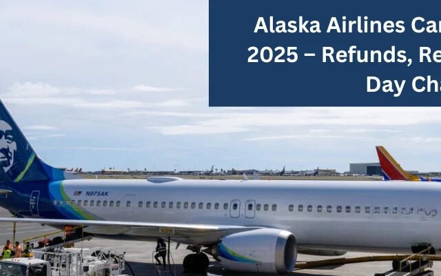 Alaska Airlines Cancellation Policy 2025 – Refunds, Rebooking & Same-Day Changes
