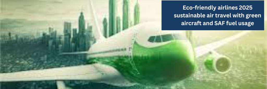 Top 5 Eco-Friendly Airlines in 2025 – Sustainable Travel Tips