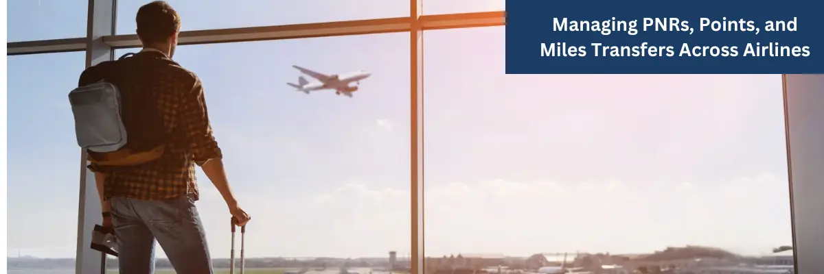 Guide on transferring credit card points to American Airlines AAdvantage miles and managing flight PNRs